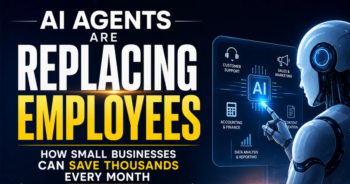 AI Agents Are Replacing Employees What's the Reason, Replacing Expensive Tasks with AI Agents